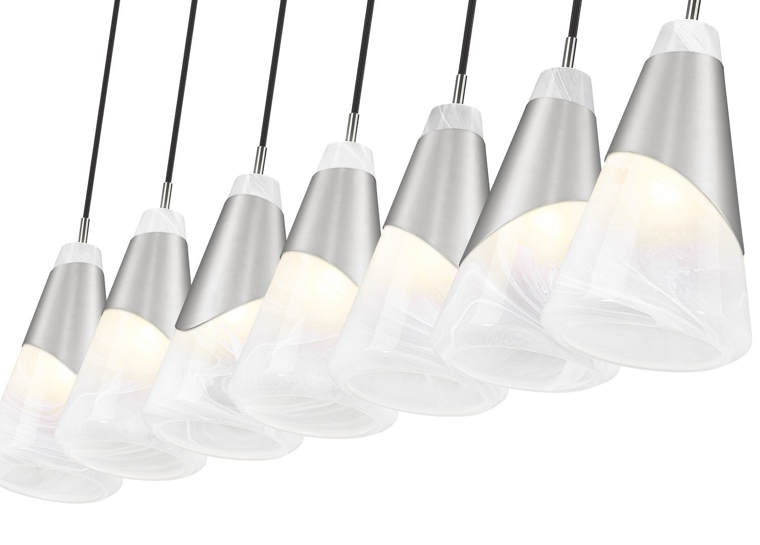 Z-LITE, AIMIE LINEAR CHANDELIER, LINEAR LIGHT