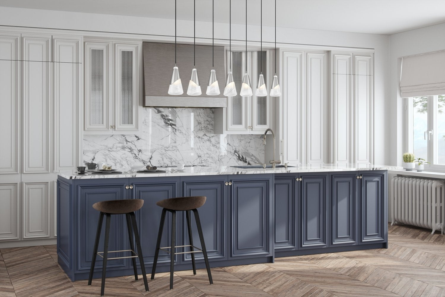 Z-LITE, AIMIE LINEAR CHANDELIER, LINEAR LIGHT FIXTURE