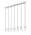 Z-LITE, AIMIE LINEAR CHANDELIER, LINEAR LIGHT FIXTURE