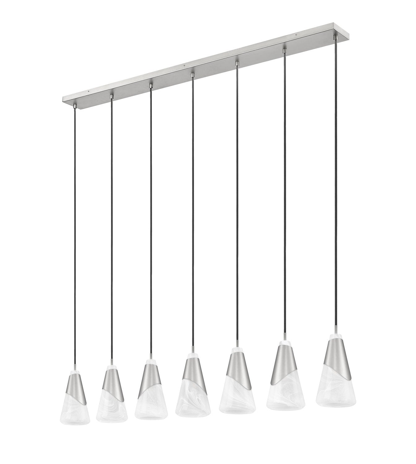 Z-LITE, AIMIE LINEAR CHANDELIER, LINEAR LIGHT FIXTURE