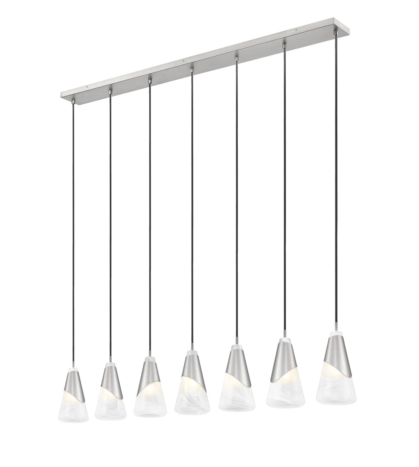 Z-LITE, AIMIE LINEAR CHANDELIER, LINEAR LIGHT