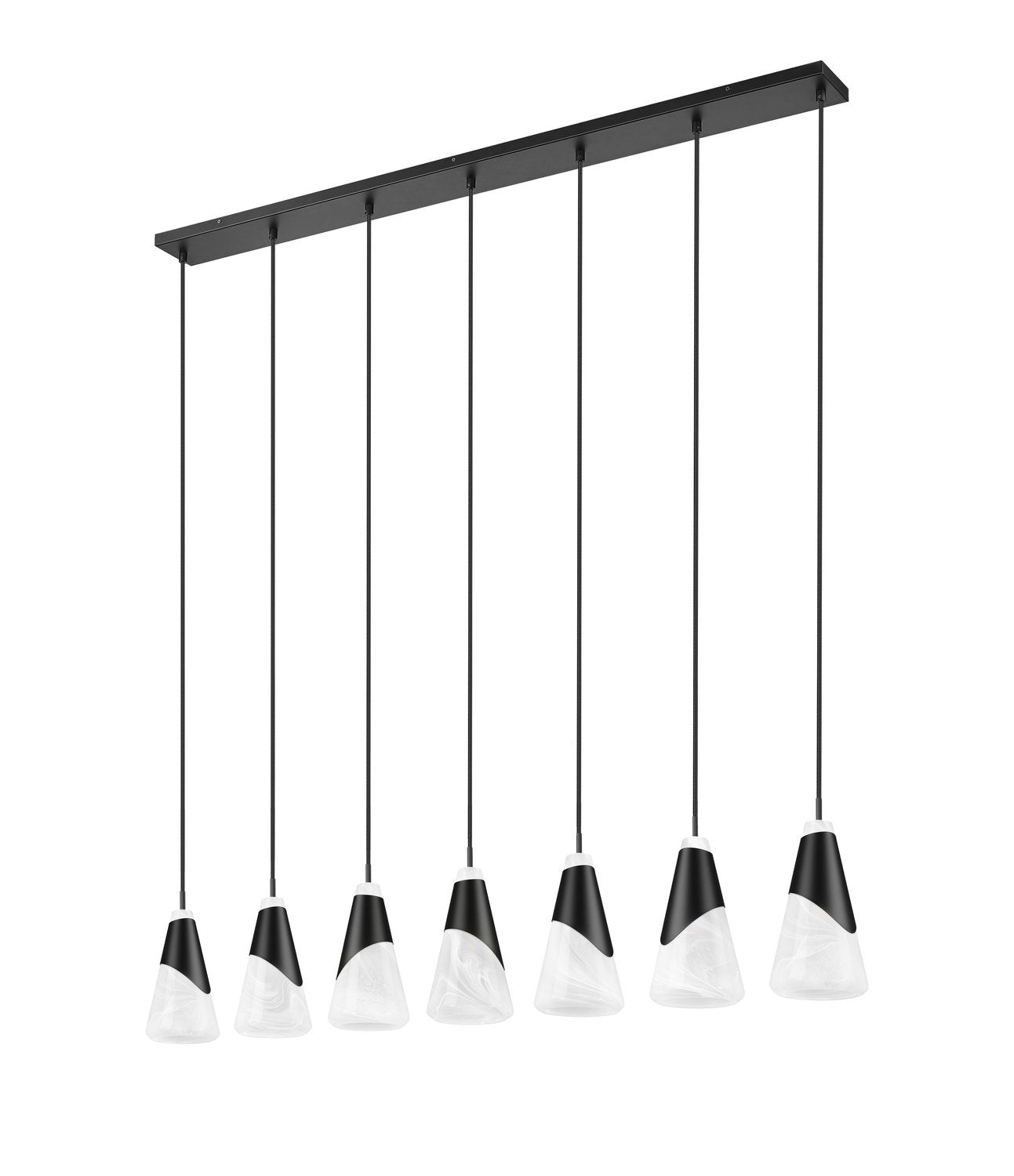 Z-LITE, AIMIE LINEAR CHANDELIER, LINEAR LIGHT