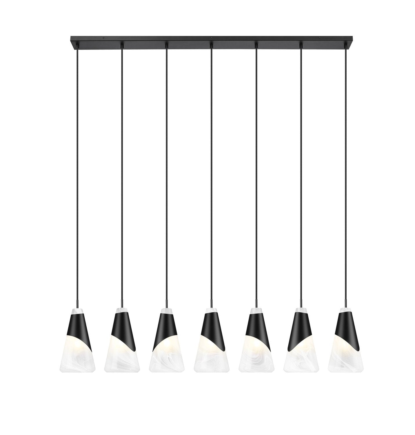 Z-LITE, AIMIE LINEAR CHANDELIER, LINEAR LIGHT