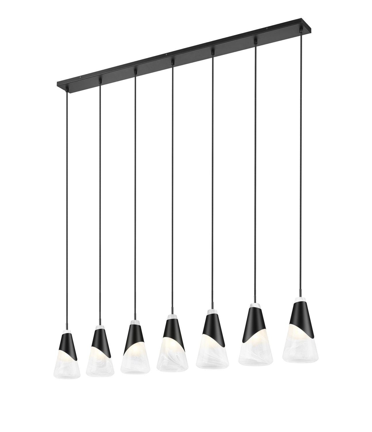 Z-LITE, AIMIE LINEAR CHANDELIER, LINEAR LIGHT