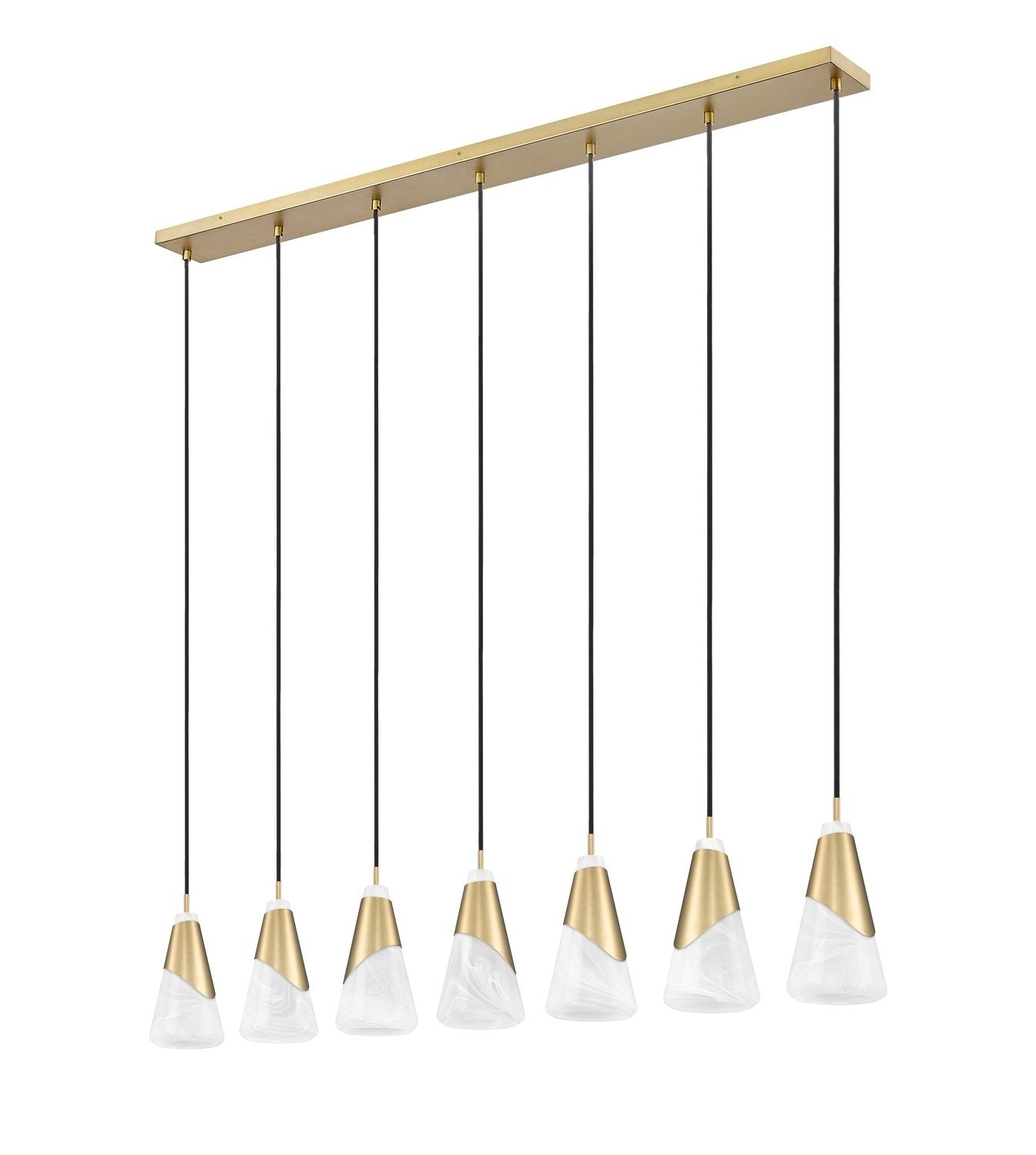 Z-LITE, AIMIE LINEAR CHANDELIER, LINEAR LIGHT FIXTURE