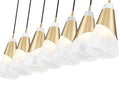 Z-LITE, AIMIE LINEAR CHANDELIER, LINEAR LIGHT