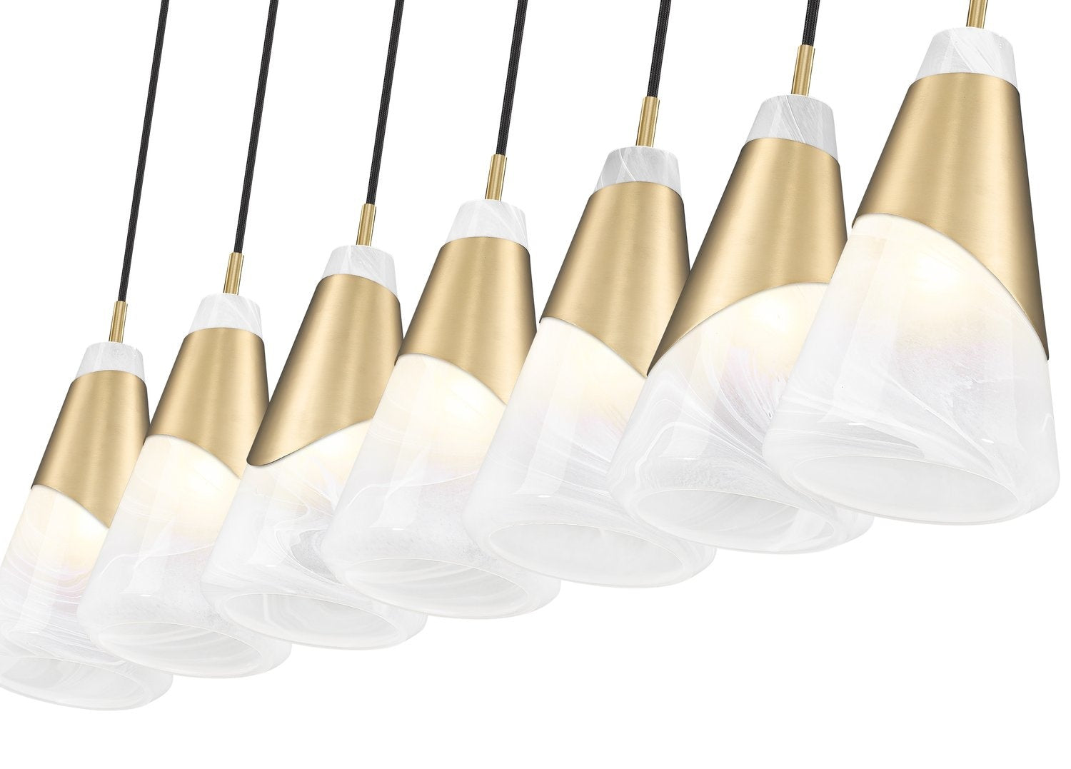 Z-LITE, AIMIE LINEAR CHANDELIER, LINEAR LIGHT
