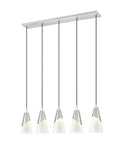 Z-LITE, AIMIE LINEAR CHANDELIER, LINEAR LIGHT FIXTURE
