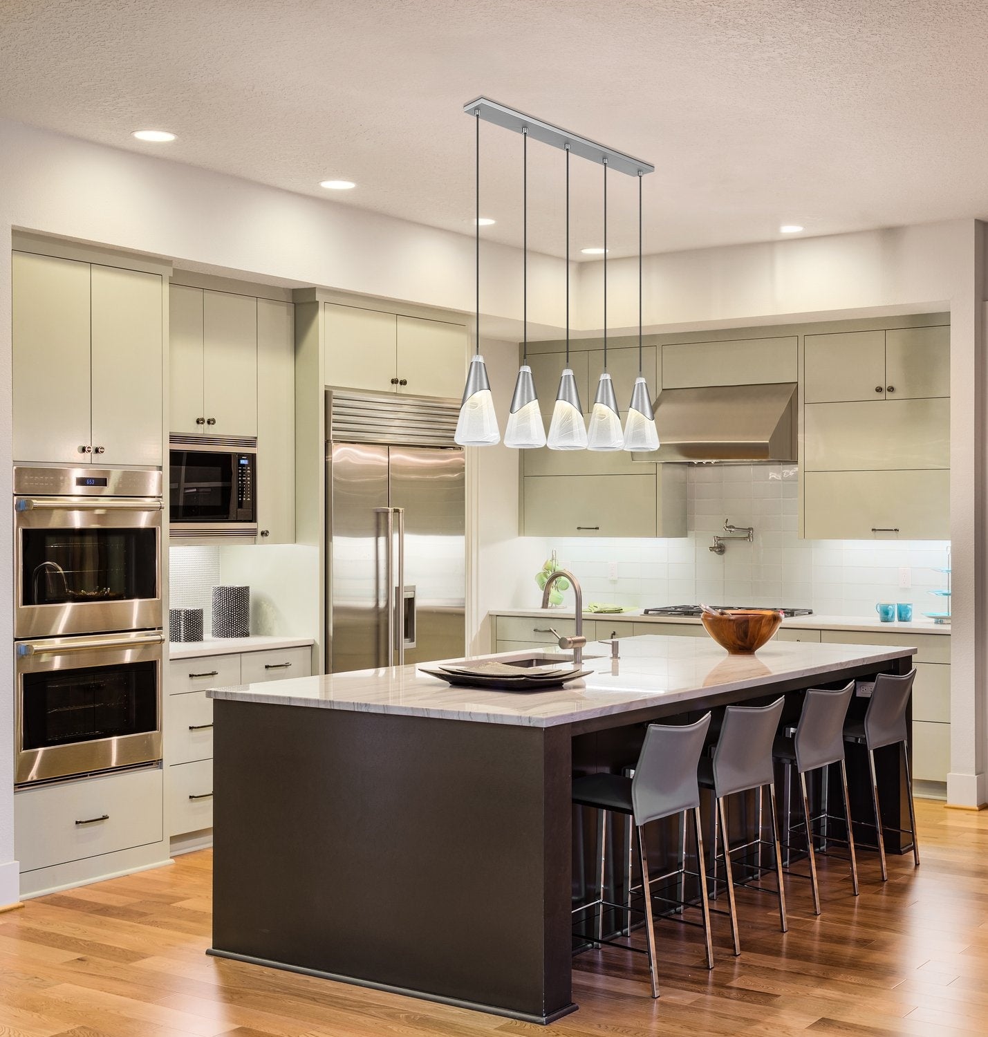 Z-LITE, AIMIE LINEAR CHANDELIER, LINEAR LIGHT FIXTURE