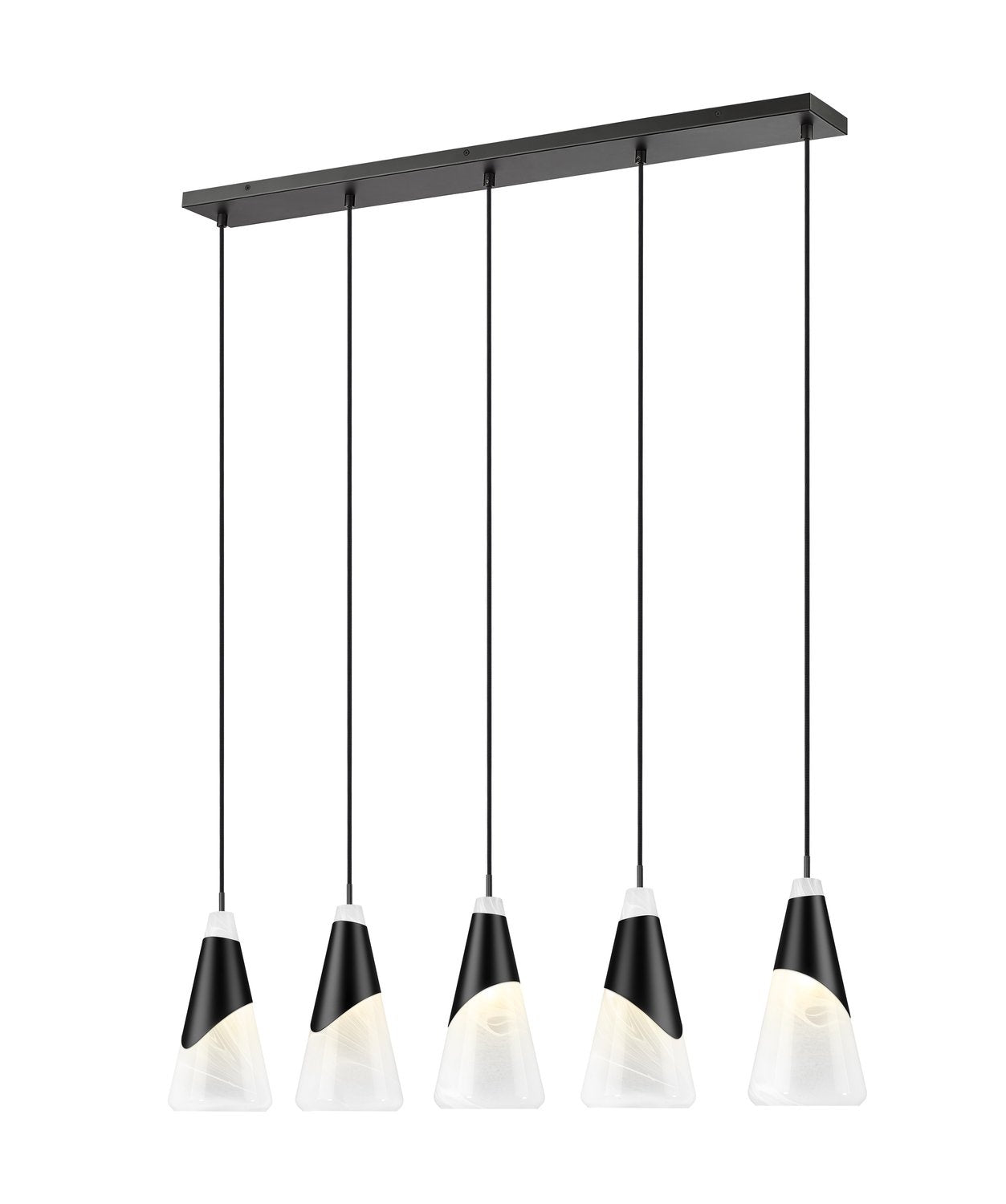 Z-LITE, AIMIE LINEAR CHANDELIER, LINEAR LIGHT FIXTURE
