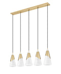 Z-LITE, AIMIE LINEAR CHANDELIER, LINEAR LIGHT