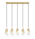 Z-LITE, AIMIE LINEAR CHANDELIER, LINEAR LIGHT