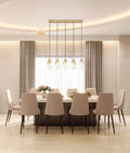 Z-LITE, AIMIE LINEAR CHANDELIER, LINEAR LIGHT