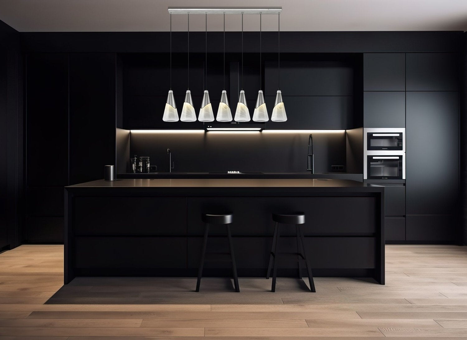 Z-LITE, AIMIE LINEAR CHANDELIER, LINEAR LIGHT FIXTURE