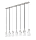 Z-LITE, AIMIE LINEAR CHANDELIER, LINEAR LIGHT FIXTURE