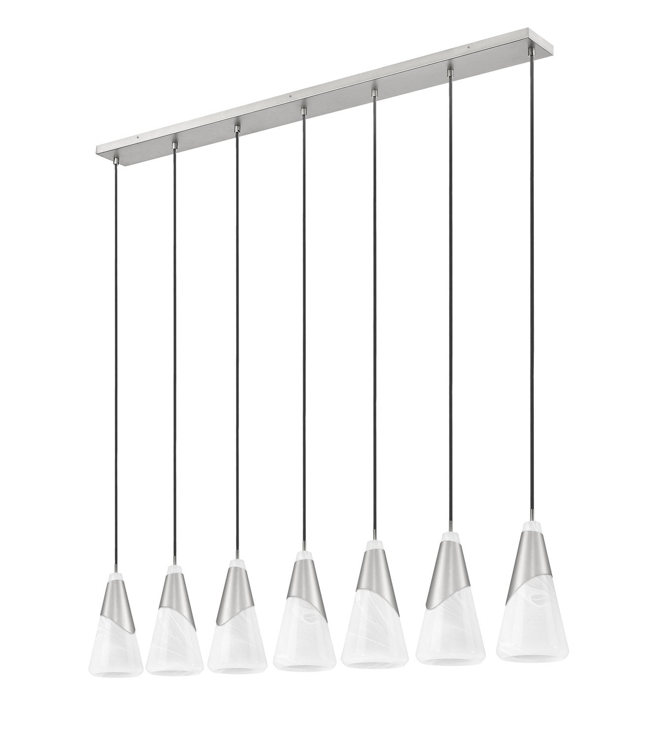 Z-LITE, AIMIE LINEAR CHANDELIER, LINEAR LIGHT FIXTURE
