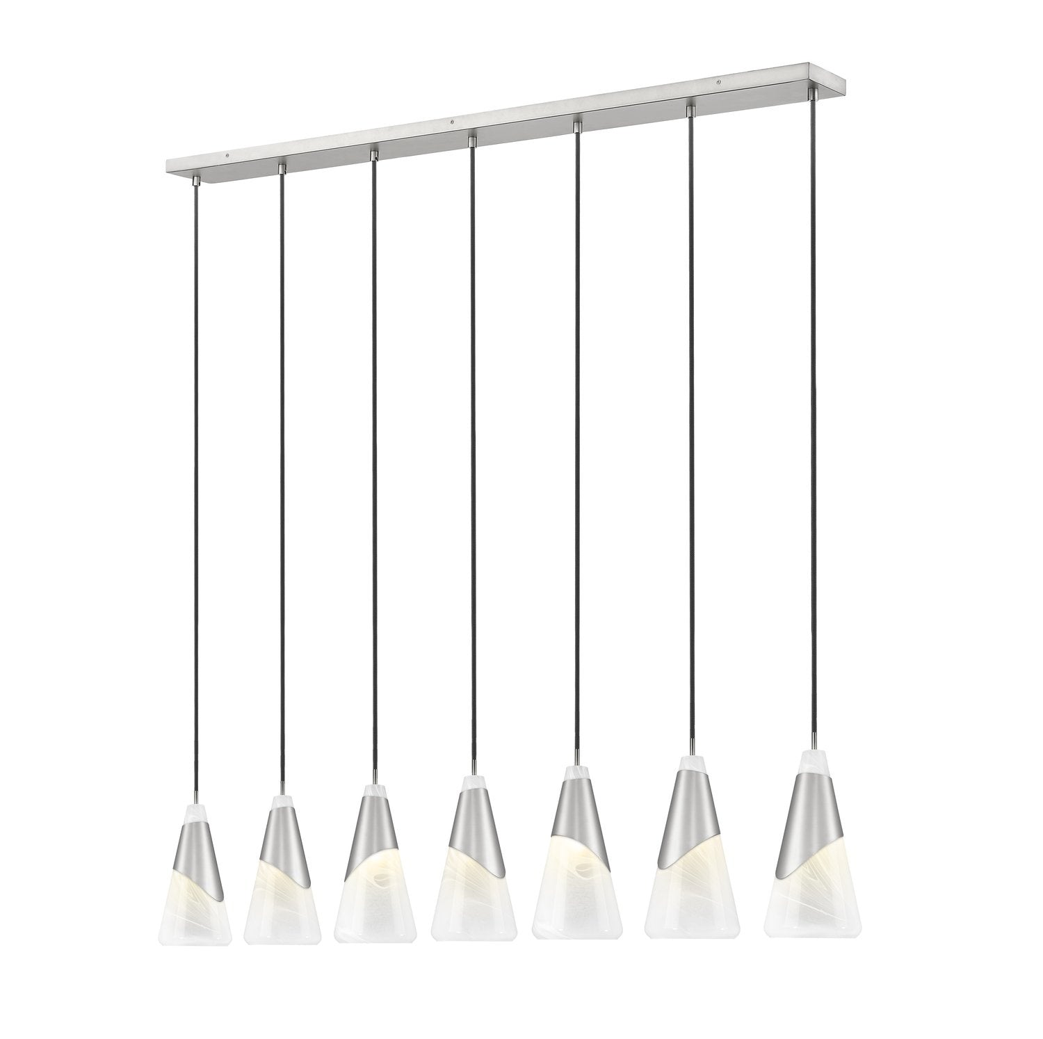Z-LITE, AIMIE LINEAR CHANDELIER, LINEAR LIGHT FIXTURE