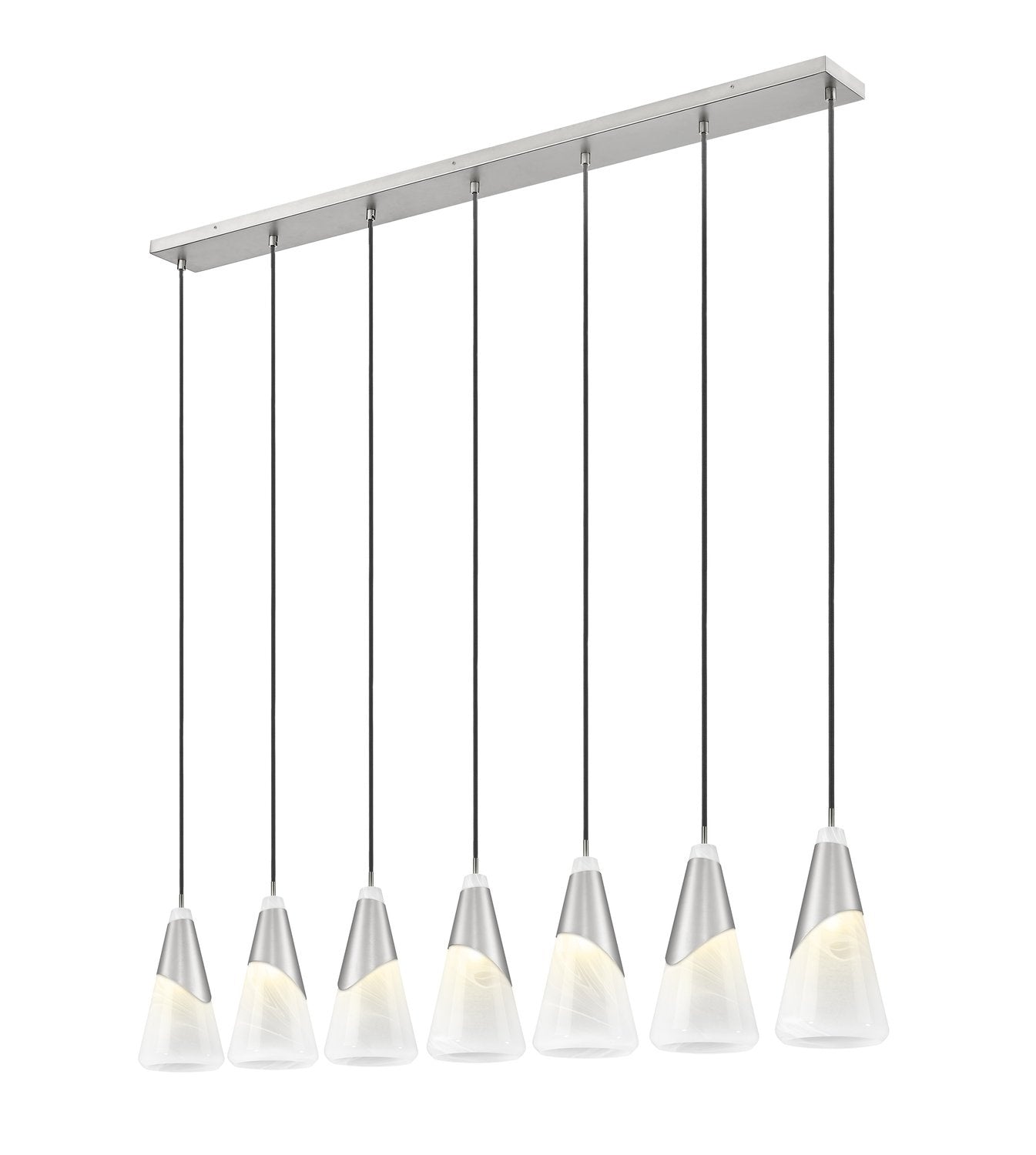 Z-LITE, AIMIE LINEAR CHANDELIER, LINEAR LIGHT FIXTURE