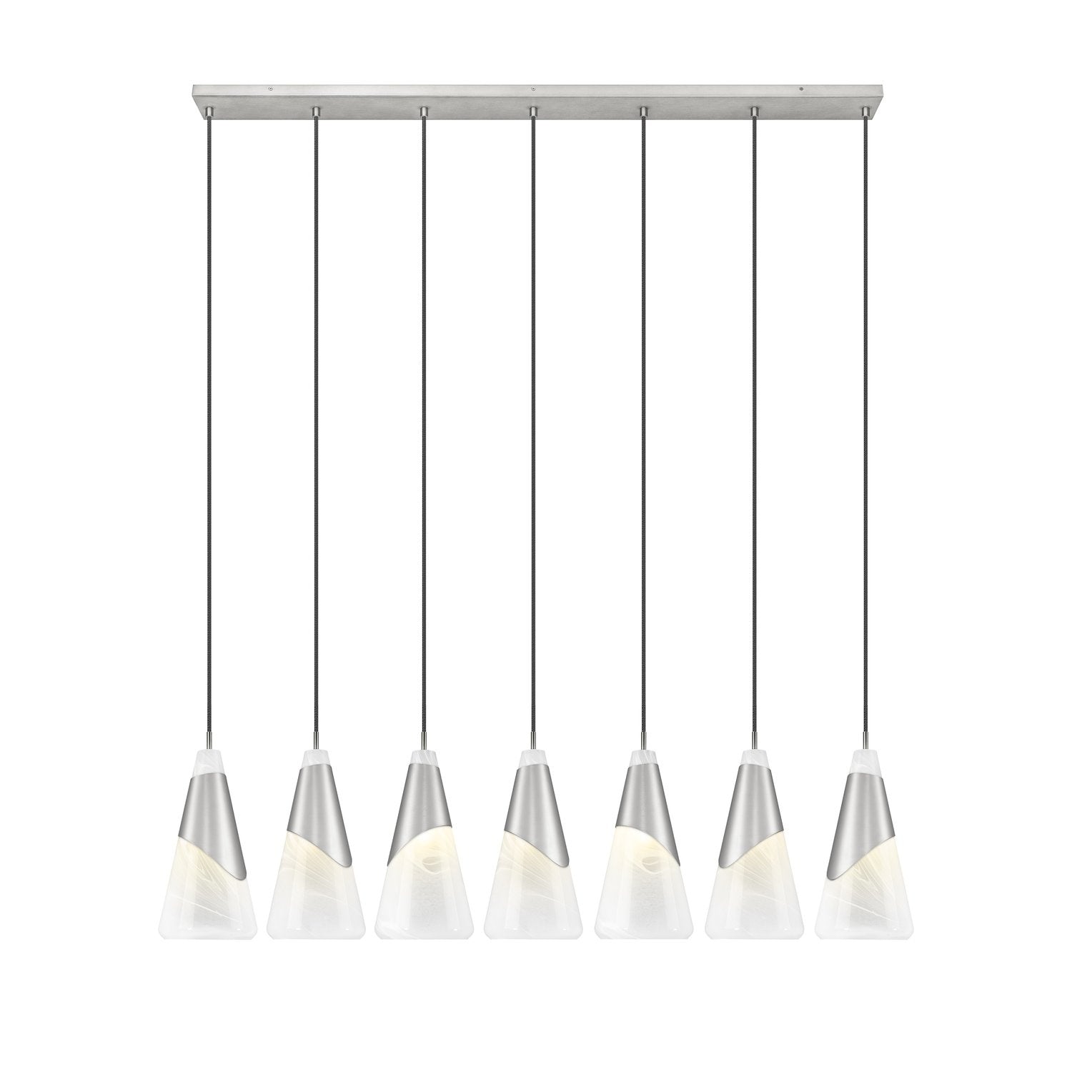 Z-LITE, AIMIE LINEAR CHANDELIER, LINEAR LIGHT FIXTURE