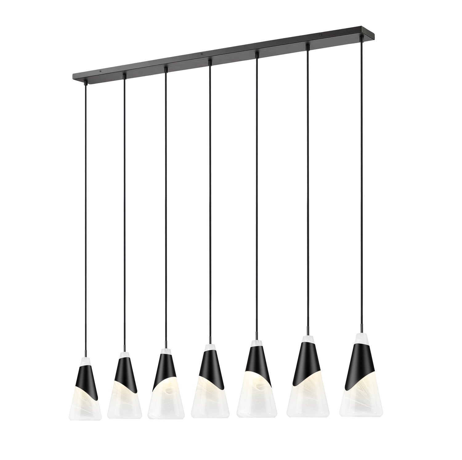 Z-LITE, AIMIE LINEAR CHANDELIER, LINEAR LIGHT FIXTURE