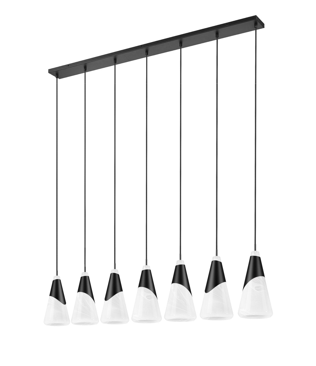 Z-LITE, AIMIE LINEAR CHANDELIER, LINEAR LIGHT
