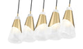 Z-LITE, AIMIE LINEAR CHANDELIER, LINEAR LIGHT