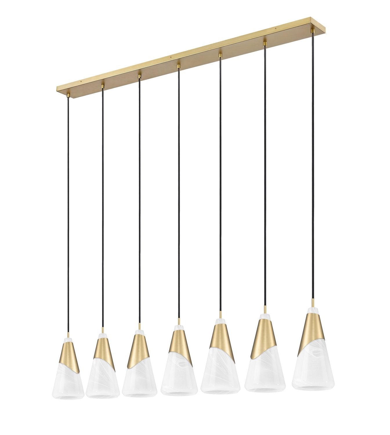 Z-LITE, AIMIE LINEAR CHANDELIER, LINEAR LIGHT FIXTURE
