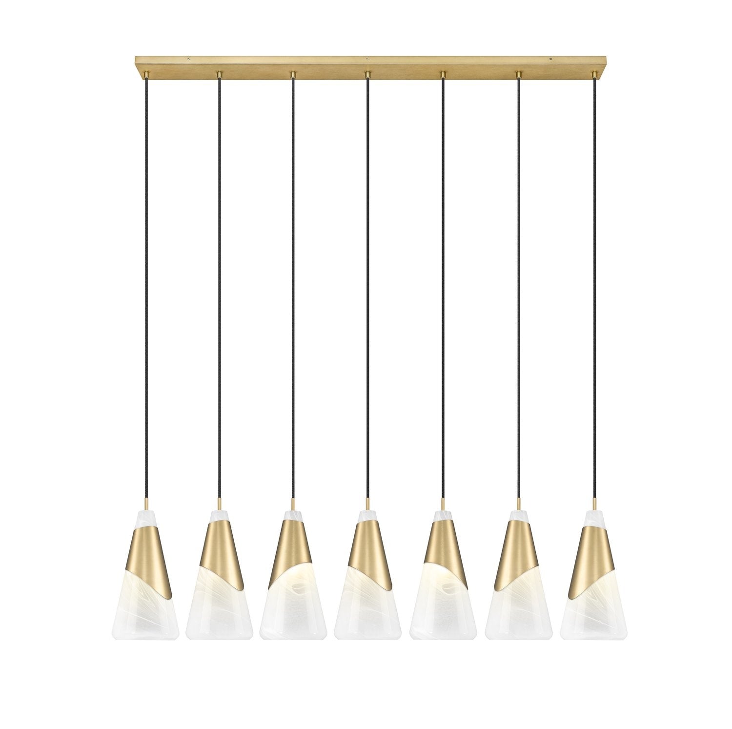 Z-LITE, AIMIE LINEAR CHANDELIER, LINEAR LIGHT FIXTURE