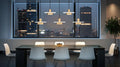 Z-LITE, LUDO LINEAR CHANDELIER, LINEAR LIGHT