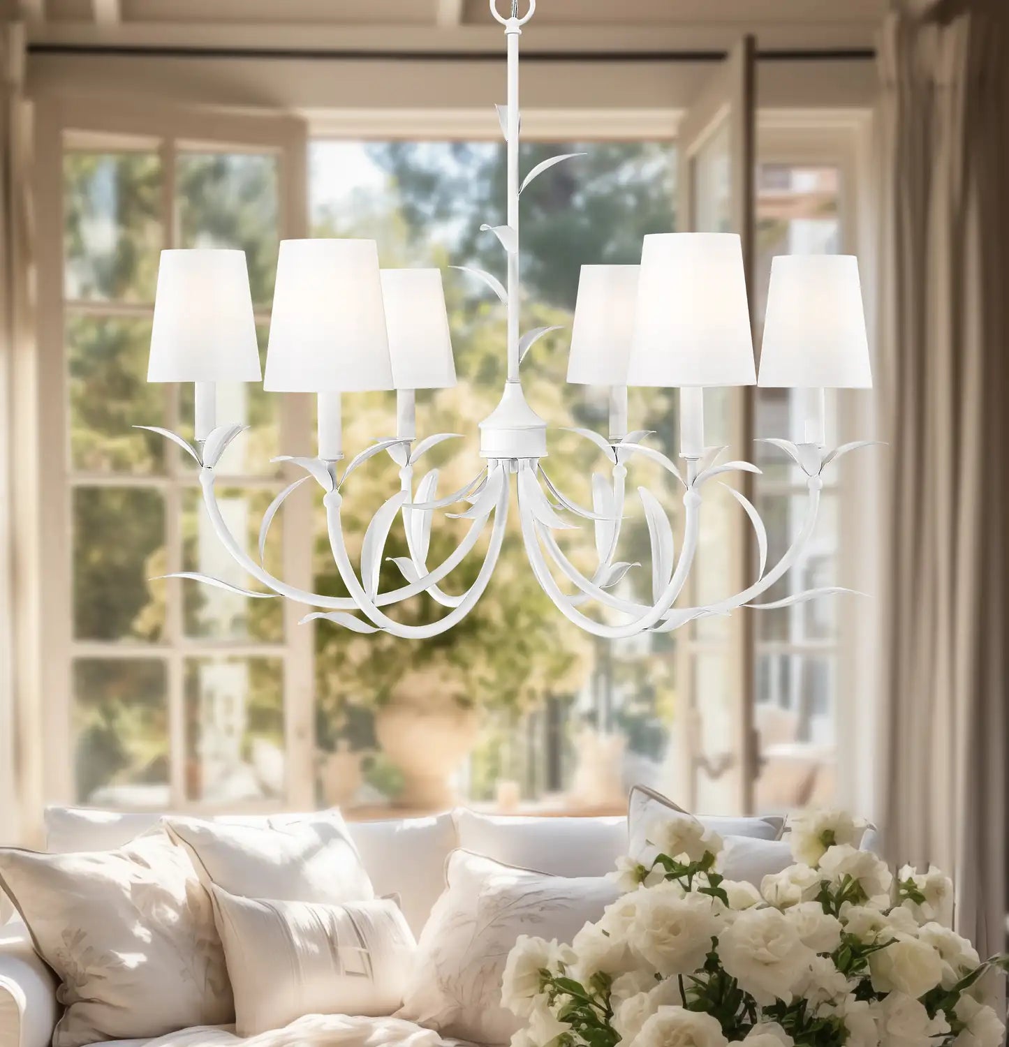 Z-LITE, ASLIN CHANDELIER, CHANDELIER LIGHT
