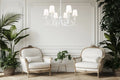Z-LITE, ASLIN CHANDELIER, CHANDELIER LIGHT