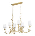Z-LITE, ASLIN LINEAR CHANDELIER, LINEAR LIGHT
