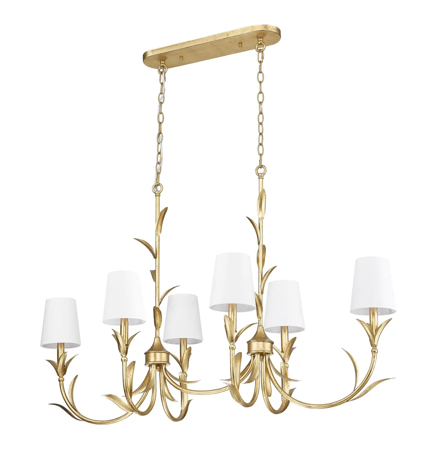 Z-LITE, ASLIN LINEAR CHANDELIER, LINEAR LIGHT
