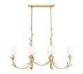 Z-LITE, ASLIN LINEAR CHANDELIER, LINEAR LIGHT
