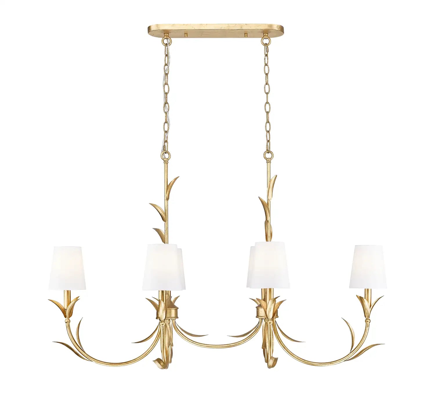Z-LITE, ASLIN LINEAR CHANDELIER, LINEAR LIGHT