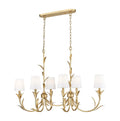 Z-LITE, ASLIN LINEAR CHANDELIER, LINEAR LIGHT