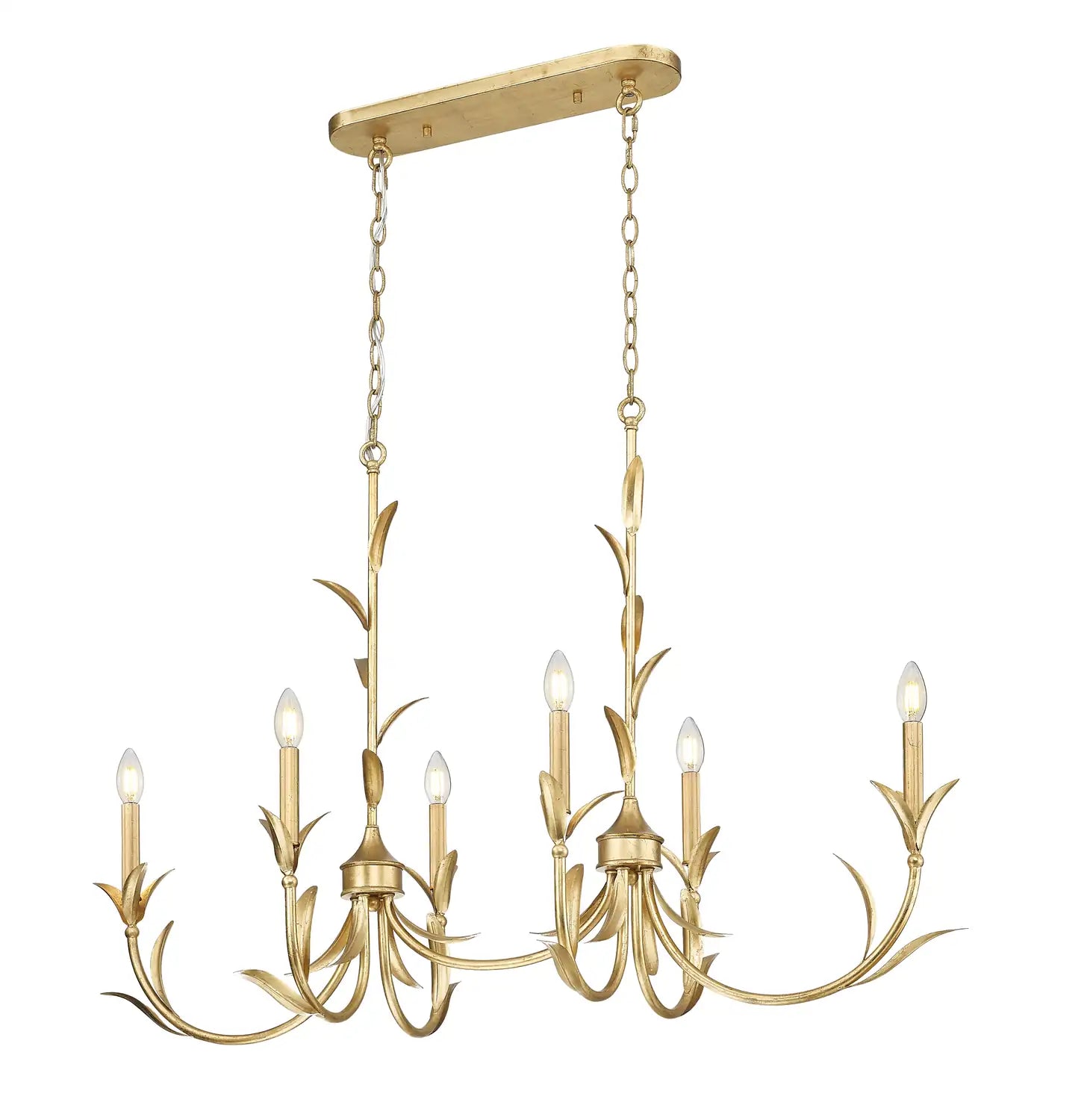 Z-LITE, ASLIN LINEAR CHANDELIER, LINEAR LIGHT