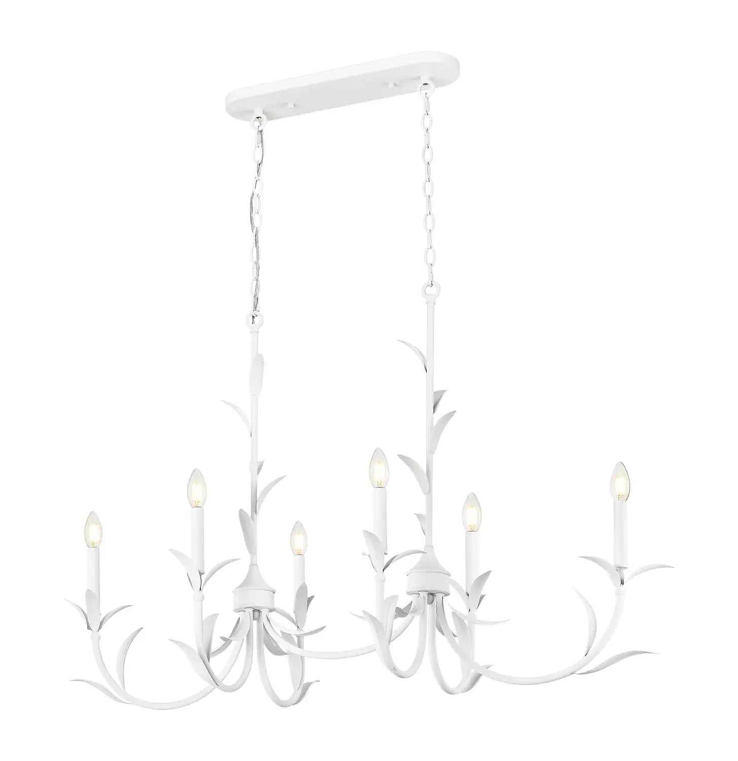 Z-LITE, ASLIN LINEAR CHANDELIER, LINEAR LIGHT