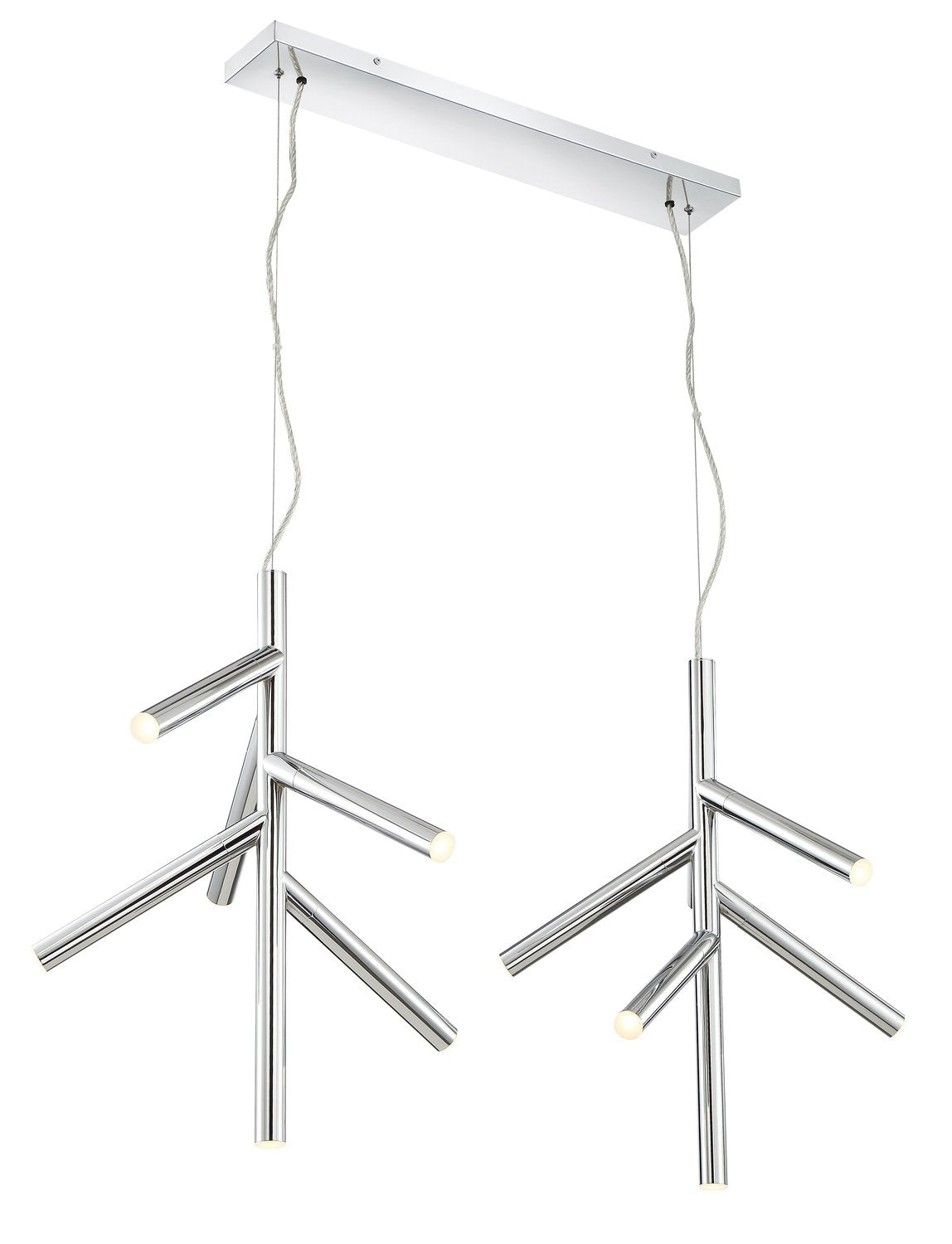 Z-LITE, FOREST LINEAR CHANDELIER, LINEAR LIGHT