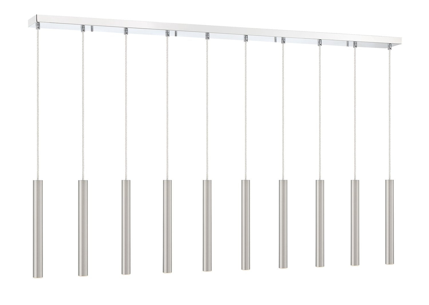 Z-LITE, FOREST LINEAR CHANDELIER, LINEAR LIGHT