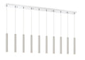 Z-LITE, FOREST LINEAR CHANDELIER, LINEAR LIGHT