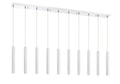 Z-LITE, FOREST LINEAR CHANDELIER, LINEAR LIGHT