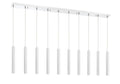 Z-LITE, FOREST LINEAR CHANDELIER, LINEAR LIGHT