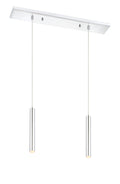 Z-LITE, FOREST LINEAR CHANDELIER, LINEAR LIGHT