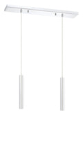 Z-LITE, FOREST LINEAR CHANDELIER, LINEAR LIGHT