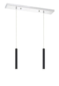 Z-LITE, FOREST LINEAR CHANDELIER, LINEAR LIGHT