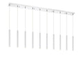 Z-LITE, FOREST LINEAR CHANDELIER, LINEAR LIGHT
