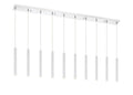 Z-LITE, FOREST LINEAR CHANDELIER, LINEAR LIGHT