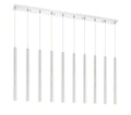Z-LITE, FOREST LINEAR CHANDELIER, LINEAR LIGHT
