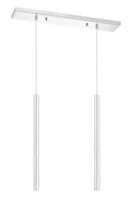 Z-LITE, FOREST LINEAR CHANDELIER, LINEAR LIGHT
